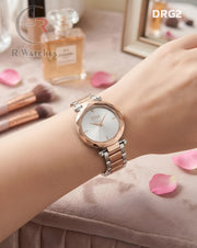 (OS)🖤⭐ Dior Girls Rose Gold White Dial (DRG2)