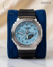 (SS)🖤⬆️🔁⭐ G-Shock silver sky blue (GSST11)