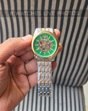 (OS)🖤⭐ Armani Automatic Dual Tone Green (EAAM15)