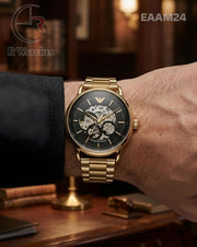 (SS)🖤⬆️ Armani Automatic Gold Black(EAAM24)