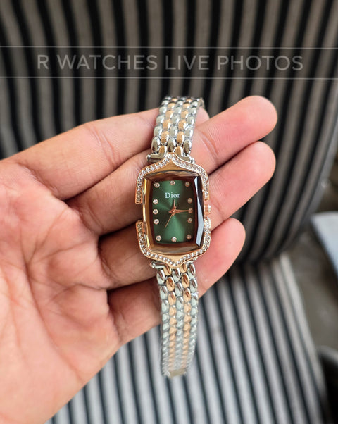 (OS)🖤⭐ Dior Girls Diamond Rose Gold Green (DRG9)
