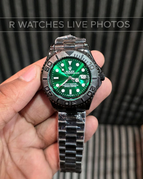 (OS)📷⭐ Rolex Oyster black green (RXP67)