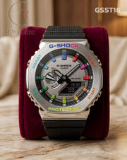 (SS)🖤⬆️🔁⭐ G-Shock Ga rainbow (GSST16)