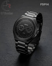 (OS)🖤⭐ Fossil Full Black (FSP14)