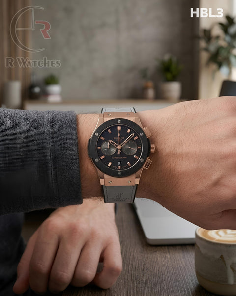 (OS)🖤⬆️ Hublot Heavy Leather Dual Tone (HBL3)
