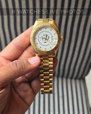 (OS)📷⬆️⭐ Rolex Crown Gold White (RXP14)