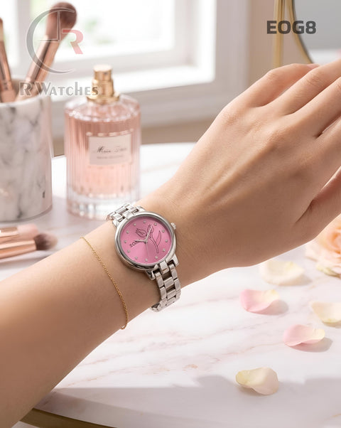 (SS)🖤⭐ Eora Girls Silver Pink Dial (EOG8)