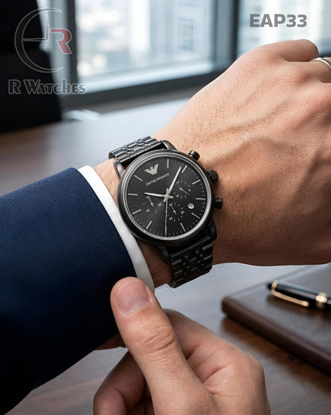 (OS)🖤⬆️⭐ Emperio Armani Full Black (EAP33)
