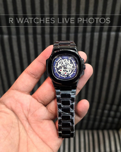 (OS)🖤⭐ Patek Philippe machinery full Black (PPP27)