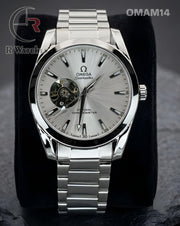 (OS)🖤⭐ Omega Automatic Full Silver (OMAM14)