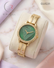 (OS)🖤⭐ Guess girls golden green (GUG31)