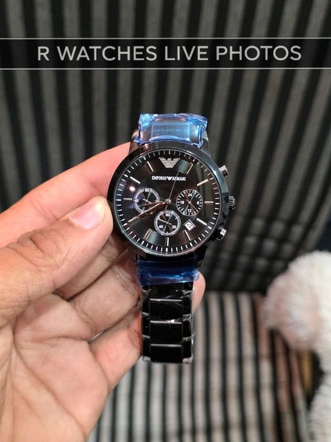 (OS4)🖤⬆️⭐ Armani metal full black (EAP4)