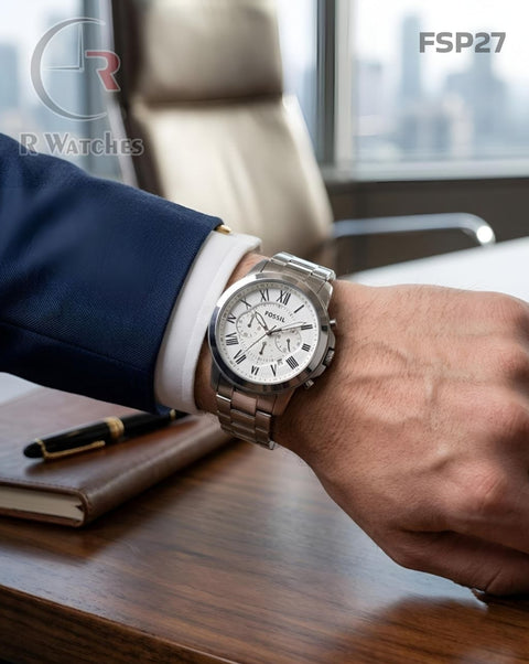 (OS)🖤⬆️ Fossil silver white (FSP27)