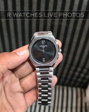 (OS)🖤⭐ Patek philip silver Black (PPP20)