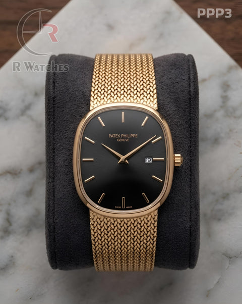 (SS)🖤⬆️ Patek Philippe Rose Gold Black (PPP3)