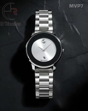 (OS)🖤⬆️ Movado new silver white (MVP7)