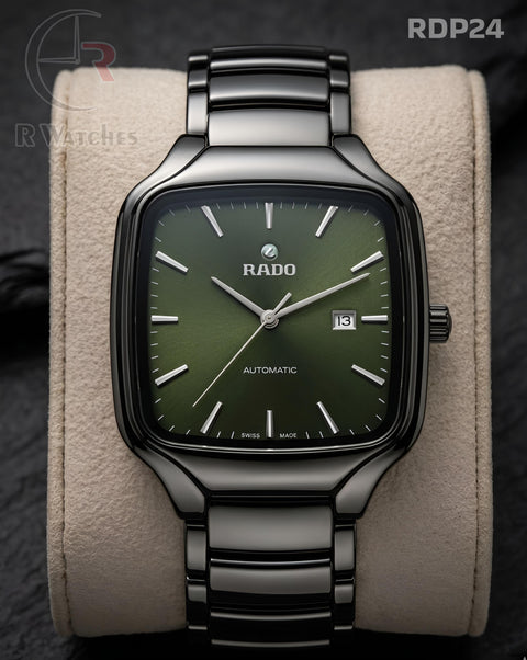 (OS)🖤⭐ Rado Black Green Dial (RDP24)