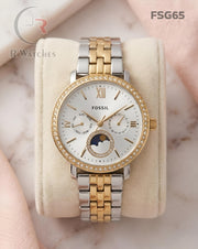 (OS)🖤⬆️ Fossil Girls Dual Tone White (FSG65)