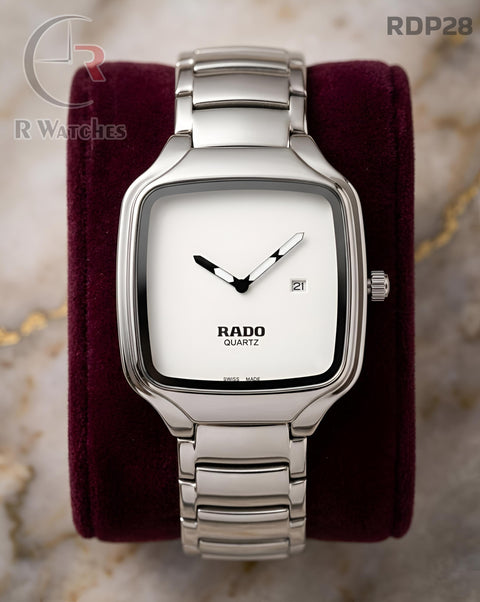 (OS)🖤⭐ Rado new silver white (RDP28)