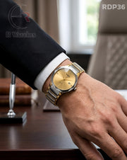 (OS)🖤⭐ Rado Diamond Cutt Dual Tone Gold (RDP36)