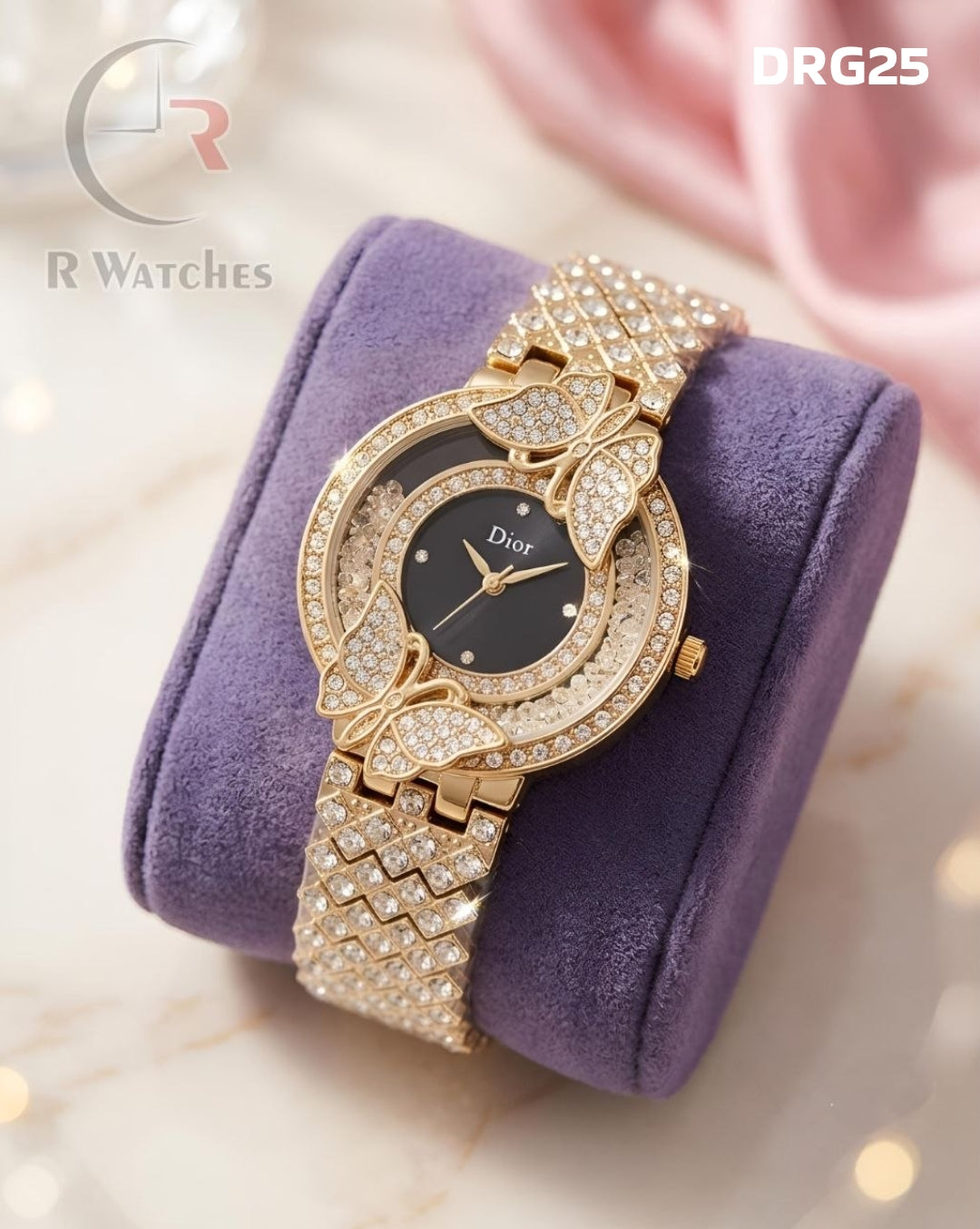 (OS)🖤⬆️ Dior Girls Diamond Black Gold (DRG25)