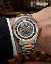 (OS)🖤⭐ AX Automatic Rose Gold White (AXAM10)