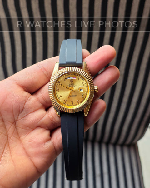 (OS)📷⬆️⭐ Rolex oyster silicon gold (RXS17)