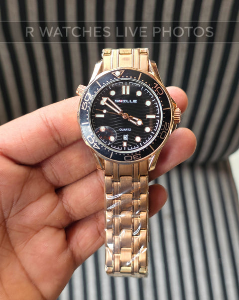 (OS)📷⭐ Snille Rose Gold Black (SNP2)