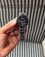 (SS)📷⬆️⭐ Rado Silver Black (RDP58)