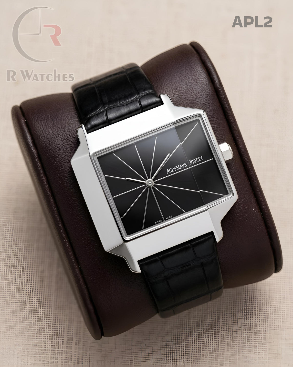 (OS)🖤⬆️ AP Leather Silver Black (APL2)