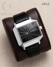 (OS)🖤⬆️ AP Leather Silver Black (APL2)