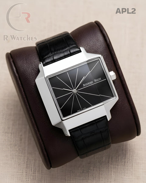 (OS)🖤⬆️ AP Leather Silver Black (APL2)