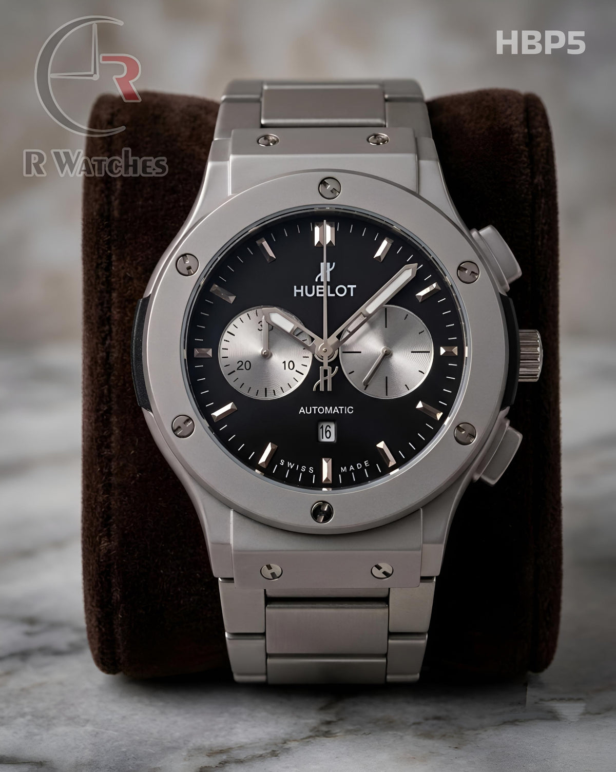(OS)🖤 Hublot Silver Black (HBP5)