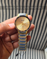 (OS)📷⭐ Rado Diamond Cutt Dual Tone Gold (RDP36)