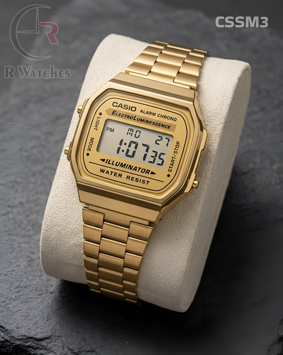 (OS3)🖤⬆️⭐ Casio vintage gold (CSSM3)