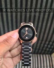 (OS)🖤⭐ Movado new rose gold black (MVP3)