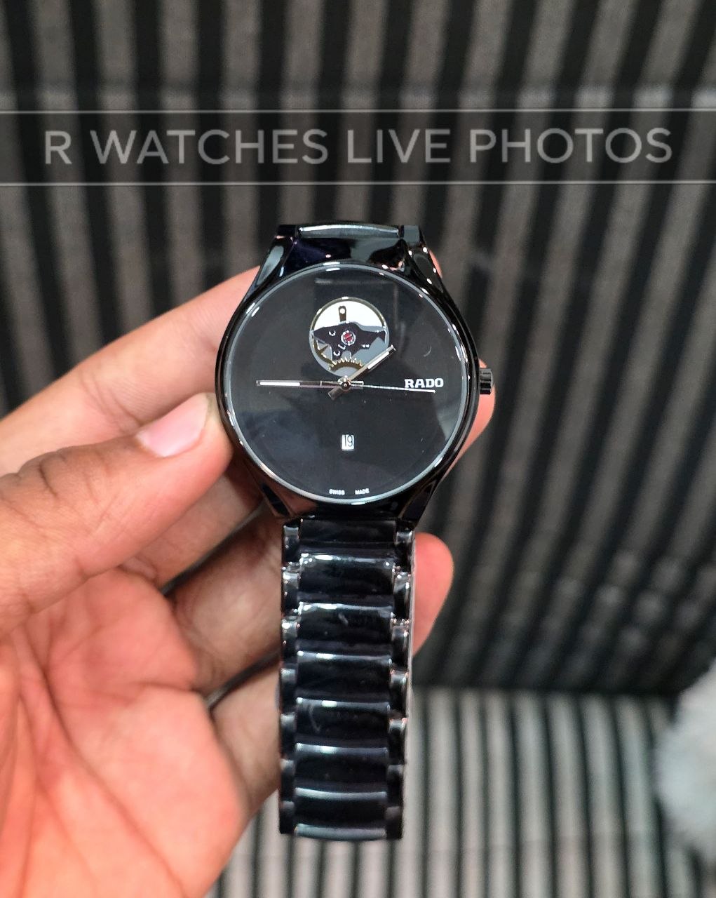 (OS2)📷⭐ Rado Machinery Black Metal (RDP20)