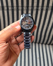 (SS)🖤⬆️⭐ Omega Automatic Full Black (OMAM16)