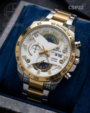 (OS2)🖤⭐ Casio Edifice Dual Tone white (CSP22)