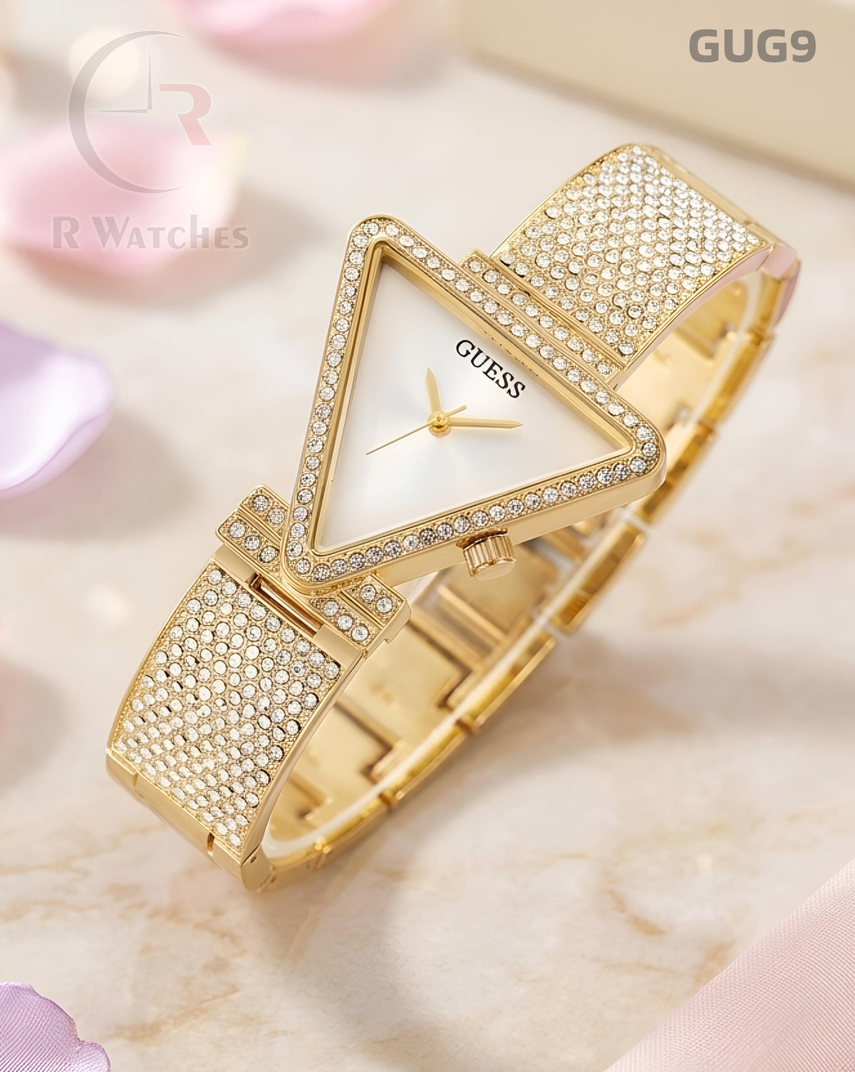 (OS)🖤⭐ Guess Girls Diomond Edition Gold White (GUG9)