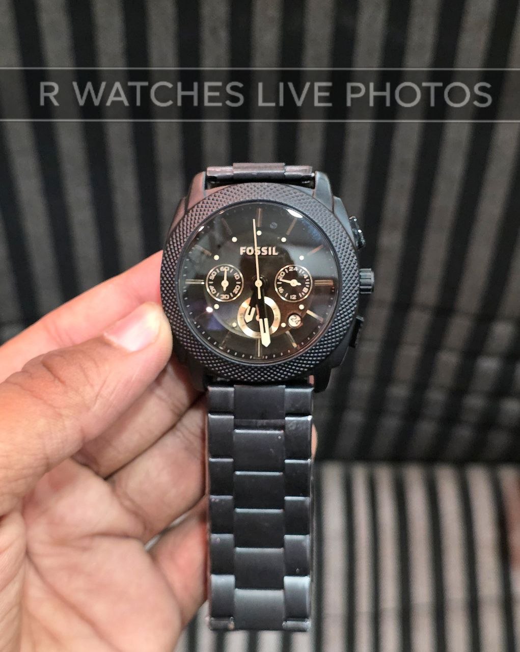 (SS)🖤⬆️⭐ Fossil matt black (FSP3)