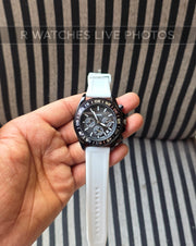 (OS)🖤⭐ Fossil Silicon Black White (FSS1)
