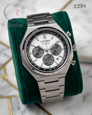 (SS)🖤⬆️⭐ Citizen Silver White Dial (CZP1)
