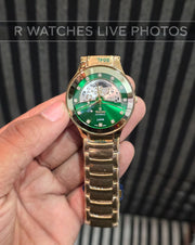 (OS)📷⭐ Rado Gold Green Dial (RDP51)