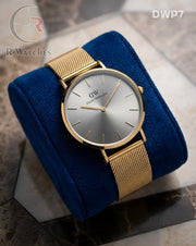 (SS)🖤⭐ DW Gold Grey Dial (DWP7)