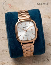 (SS)🖤⬆️ Casio Rose Gold White (CSSM13)