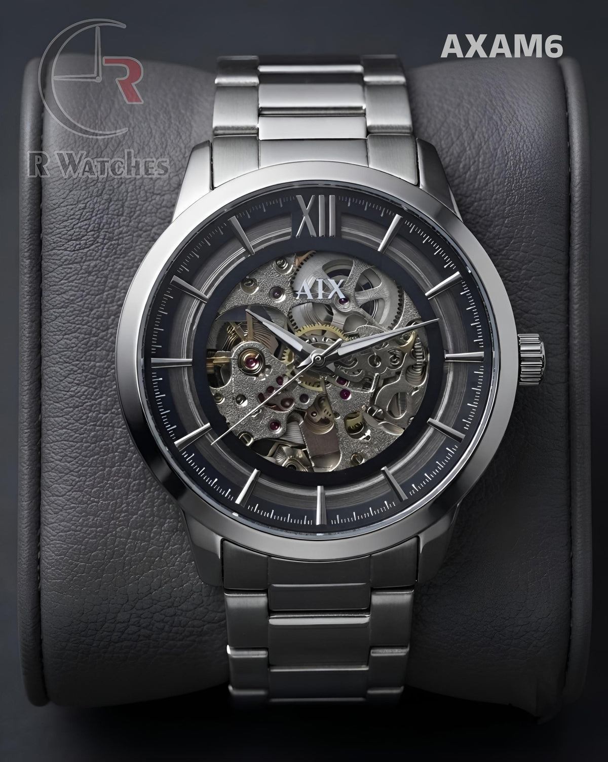 (OS)🖤 AX Automatic Black Silver (AXAM6)