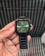 (OS)📷⭐ Rado Black Green Dial (RDP24)