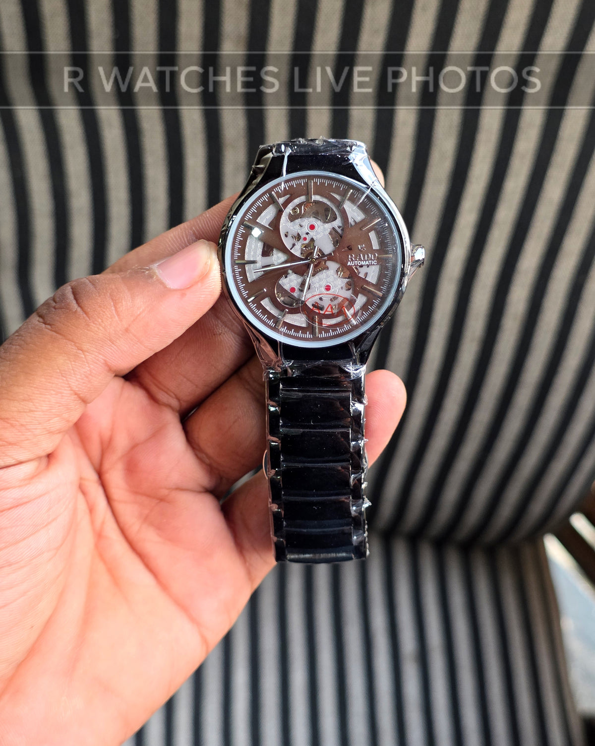 (OS)📷⭐ Rado Automatic Brown Black (RDAM8)