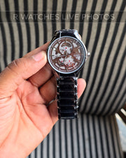 (OS)📷⭐ Rado Automatic Brown Black (RDAM8)